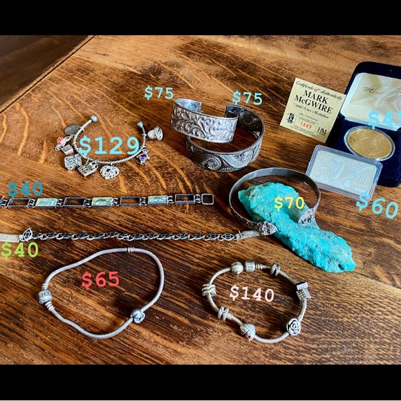 Sterling silver mix lot bundle - Picture 12 of 15